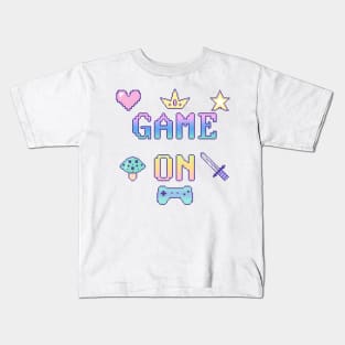 Game On! (pastel) Kids T-Shirt